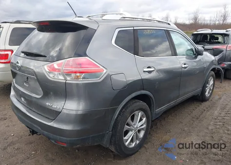 2016 Nissan Rogue Sv из США, поврежденный, VIN KNMAT2MV3GP630268